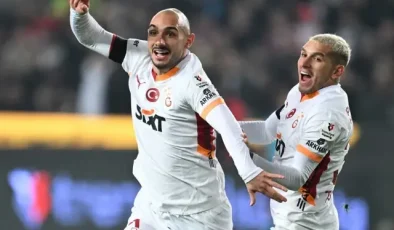 Galatasaray, Gaziantep FK’yı deplasmanda 1-0 yendi