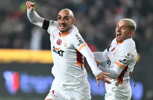 Galatasaray, Gaziantep FK’yı deplasmanda 1-0 yendi