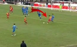 Galatasaray’ın genç yıldızından ağızları açık bırakan gol