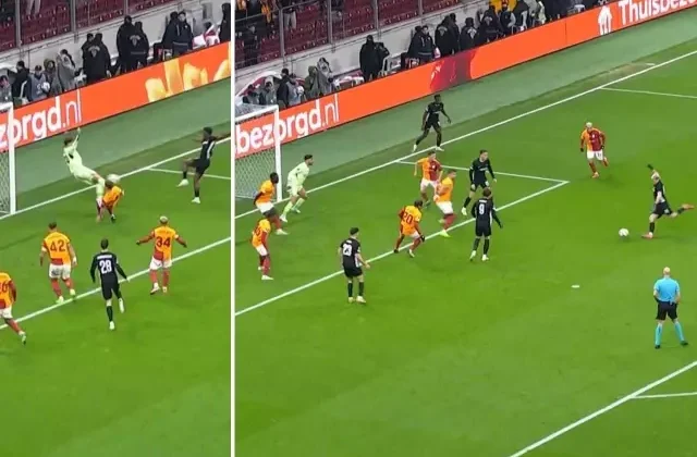 Günay devleşti: Galatasaray kalesinde inanılmaz pozisyon