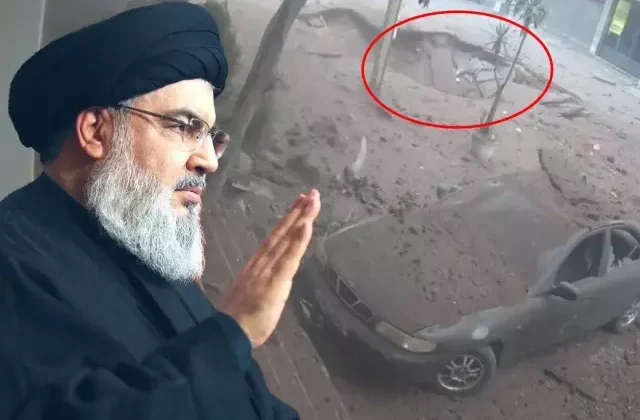 Hizbullah lideri Nasrallah suikastının yeni görüntüsü ortaya çıktı