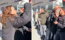 Kayyum protestolarında skandal anlar! İsrail lehine slogan attı