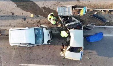 Kırıkkale’de feci kaza: Karı-koca hayatını kaybetti