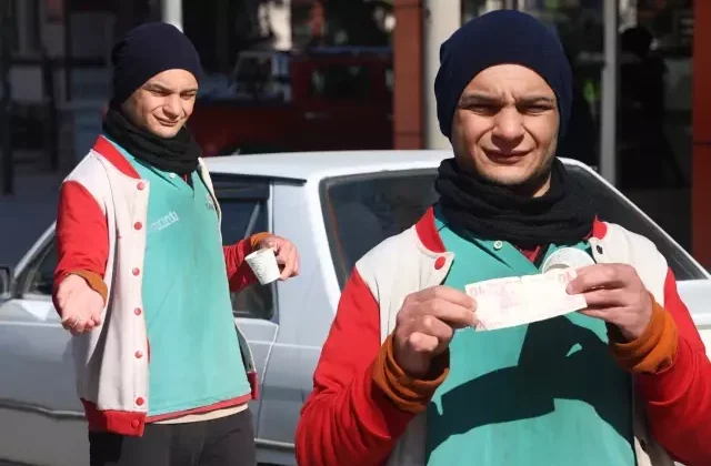 Konya’da dilencilik yapan adamdan şaşırtan sözler: İşimi aşkla yapıyorum