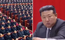 Kuzey Kore’de sıradan bir gün! Herkes Kim Jong-Un’un elindekine takıldı