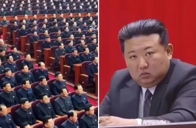 Kuzey Kore’de sıradan bir gün! Herkes Kim Jong-Un’un elindekine takıldı