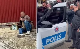 Mahalleliyi çıldırtan olay! Polis ellerinden zor aldı