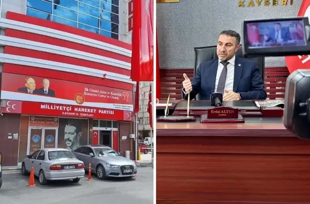 MHP’yi ziyarete giden Saadet Partili başkan kapıda kaldı