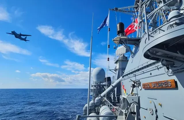 NATO’dan sürpriz Türkiye paylaşımı! Güverteden çektiler