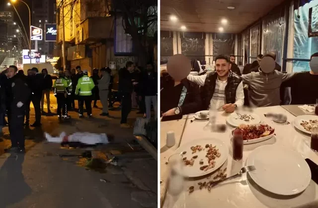 Ölümlü kazadan önce alkol masasında hatıra fotoğrafı çektirmiş