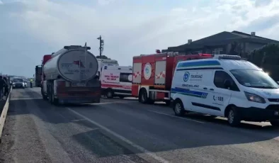 Tekirdağ’da tır ile otomobil çarpıştı: Bir kişi hayatını kaybetti