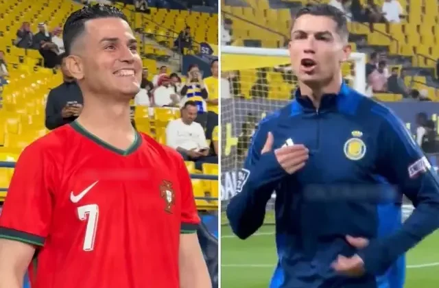 Adanalı versiyonunu gören Cristiano Ronaldo’nun tepkisi olay oldu