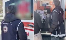 Amasya’da ambulansta kaçak göçmen yakalandı