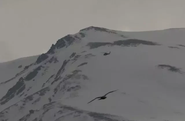 Artos Dağı’nda dağcılar mahsur kaldı, birinin ayağı kırıldı