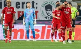 Beşiktaş, 9 kişi Konyaspor’a 1-0 yenildi