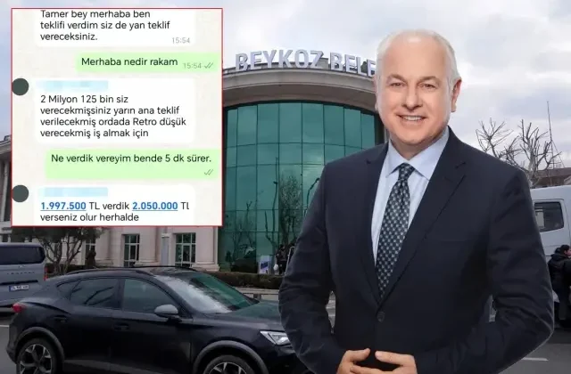 Beykoz Belediyesi’ndeki ihale yolsuzluğu WhatsApp yazışmalarında