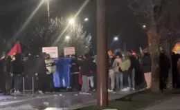 Dün gece gerçekleşen İmamoğlu protestolarında 16 polis memuru yaralandı