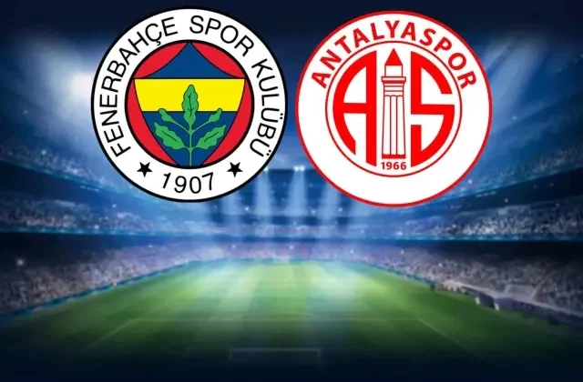 Fenerbahçe-Antalyaspor maçının ilk 11’leri belli oldu