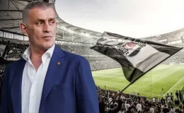 Gaziantep FK maçında Beşiktaş tribünleri: Derbide Türk hakem istemiyoruz