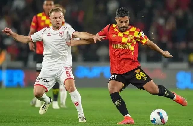 Göztepe ile Samsunspor 2-2 berabere kaldı