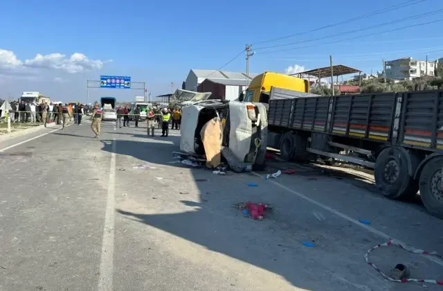 Hatay’da katliam gibi kaza: 6 ölü, 8 yaralı