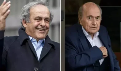 İkinci kez aklandılar! Blatter ve Platini, FIFA’daki “yolsuzluk” davasından beraat etti