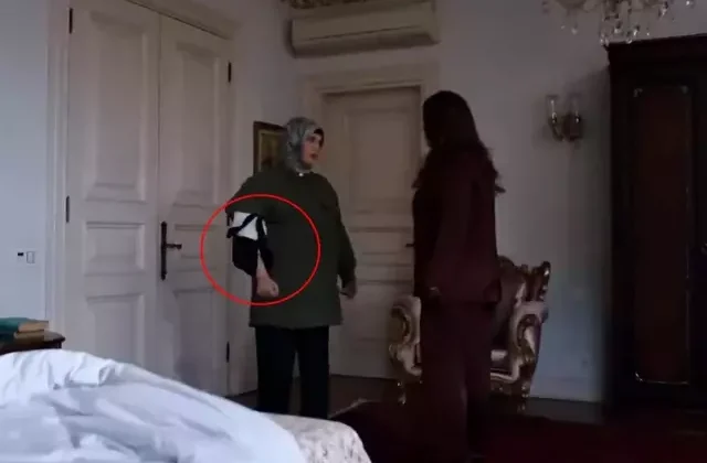 Kızılcık Şerbeti dizisinde akıllara zarar çekim hatası