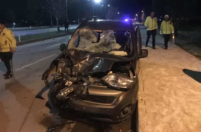 Maç izlemeye giden 14 ve 16 yaşındaki iki çocuk kazada hayatını kaybetti