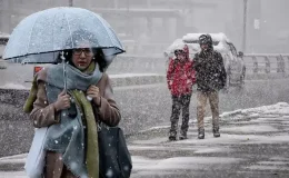 Meteoroloji 26 ili uyardı! İstanbul’a bile kar yağışı göründü