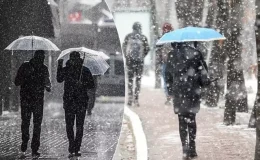 Meteoroloji’den yağış uyarısı! Bu illere kar ve yağmur bekleniyor