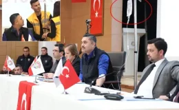 Şile Belediye Başkanı işi şova döküp serumla meclise geldi