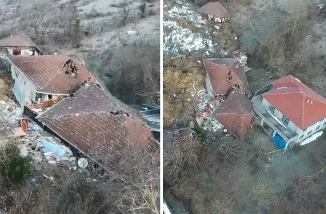 Sinop’taki heyelan paniği: 2 kişi saatler sonra kurtuldu