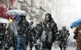 Tarihe geçecek sıcaklık değişimi! İstanbul’a bile kar yağışı göründü