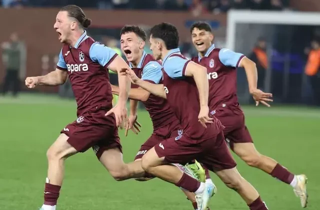 Trabzonspor U19, UEFA Gençlik Ligi’nde çeyrek finale yükseldi