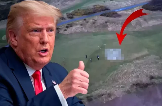 Trump’ın golf sahasını mahvettiler! Yazılanlar ABD liderini çileden çıkaracak