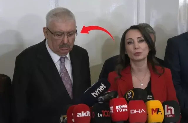 Tülay Hatimoğulları “Sayın Öcalan” dedi, MHP’li Semih Yalçın başını önüne eğdi