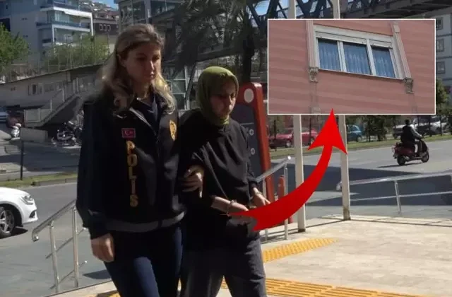 36 günlük bebeğini 2. katın penceresinden atarak öldürdü