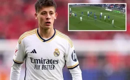 Arda Güler’den müthiş gol! Real Madrid’i ipten aldı
