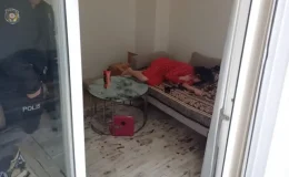 Birlikte yaşadığı kadını dövüp, bıçakladı