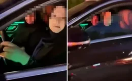 Çakarlı araç kullanan kadına “Görevli misiniz?” diye soruldu, yanıtı pes dedirtti