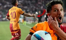 Facianın eşiğinden dönülmüş! Konyaspor-Galatasaray-maçında sahada demir parçası atıldı