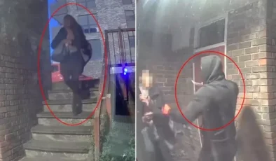 Genç kadın, evinin önünde bıçaklı saldırıya uğradı