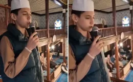 Genç müezzinden mest eden performans