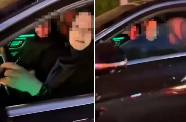 Kadın sürücüye “çakarlı” araç kullanımı pahalıya patladı