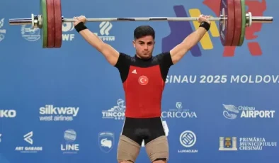 Milli halterci Kaan Kahriman, Avrupa şampiyonu oldu