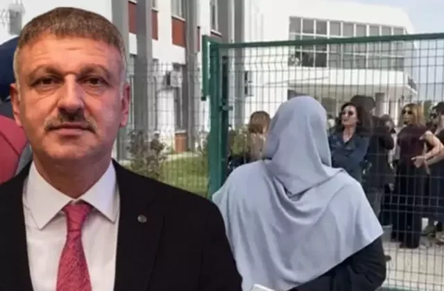 Oktay Saral’dan KKTC’de başörtüsüne sahip çıktığı için görevinden uzaklaştırılan imama destek