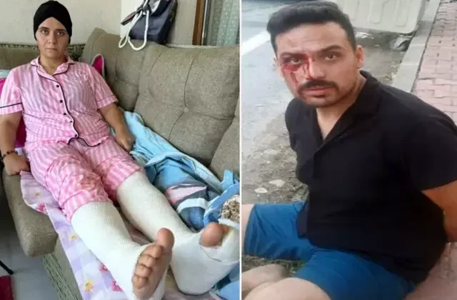 Pompalı tüfekli dehşetinde kocanın savunması kan dondurdu