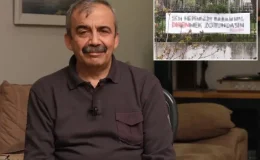 Sırrı Süreyya Önder’in kaldığı hastanenin karşısına asılan afişler dikkat çekti