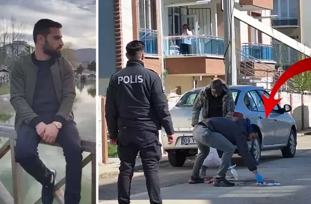 Sokak ortasında eşini katleden şahıs, çocuğunun eşyalarını bahane etmiş