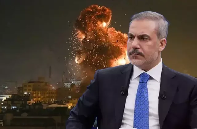 Türkiye’ye mesaj vermek için Suriye’ye saldıran İsrail’e Bakan Fidan’dan yanıt